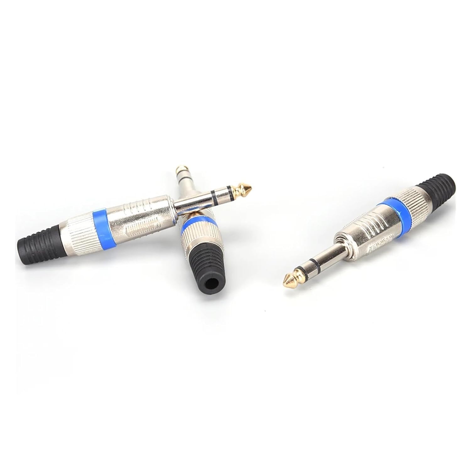 Adattatore audio maschio da 6,35 mm a RCA femmina, per microfono amplificatore, confezione da 5, perfetto per connessioni audio fai da te