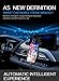 KMI CHOU A5 Phone Holder for Car,Automatic Clamping IR Intelligent Wireless Car Charger Mount - Car Charger Holder 10W Fast Charging for iPhone Xs Max/XR/X/8/8Plus Samsung S10/S9/S8/Note 8-Royal Blue