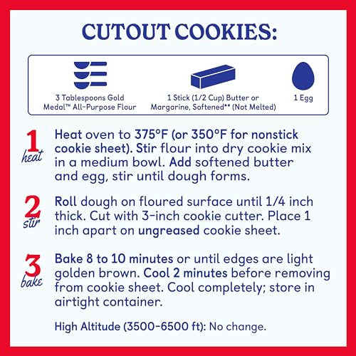 Betty Crocker 1600030630 Sugar Cookies, Cookie Baking Mix thumb #3