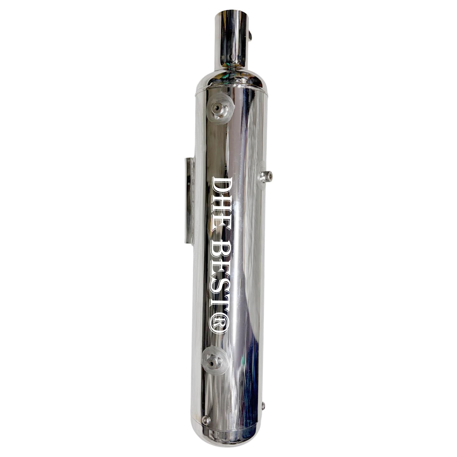 Dhe Best DBM-01 Silencer Exhaust Glasswool Chrome Daily & Touring Use for RE METEOR 350-image-12