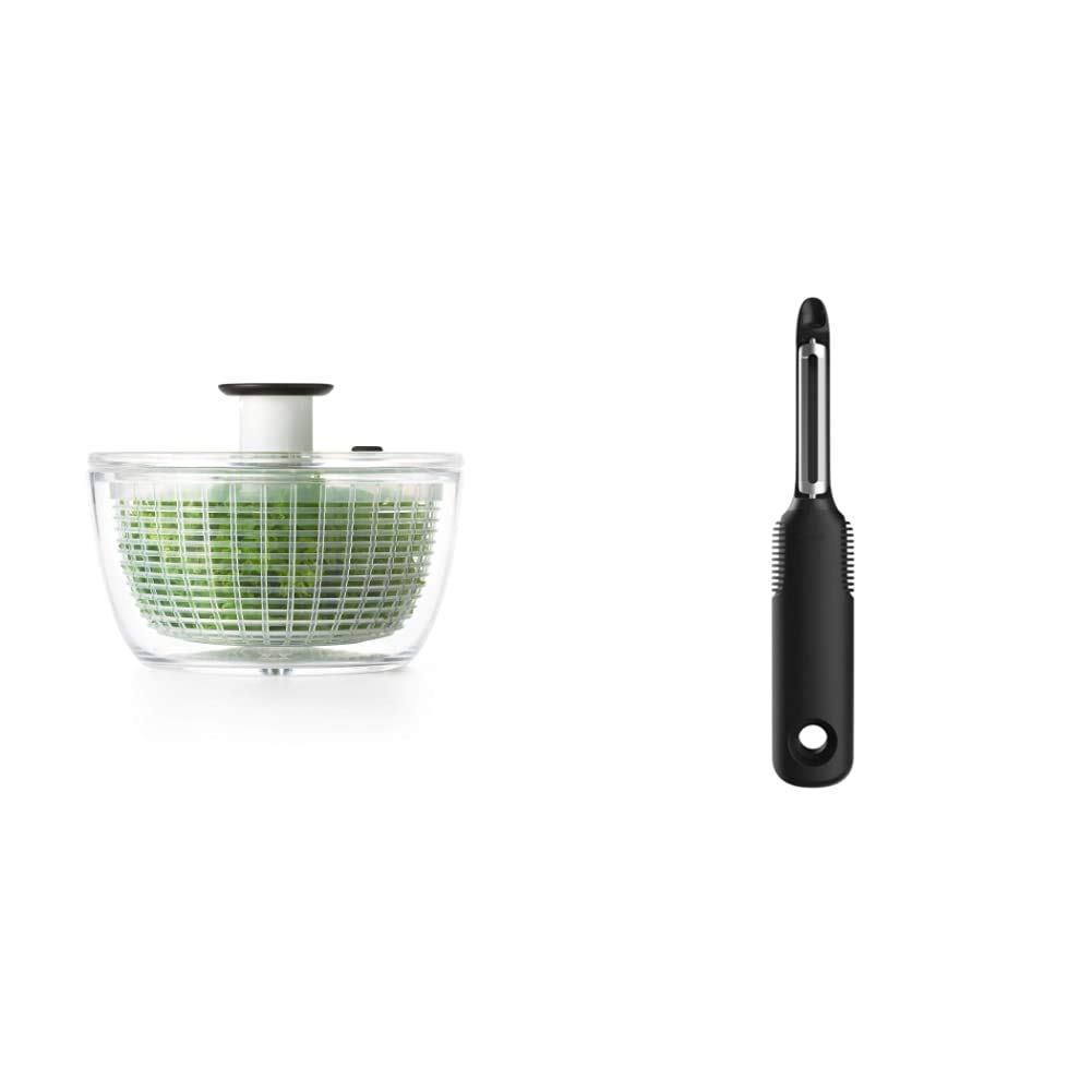 OXO Good Grips Little Salad & Herb Spinner & Good Grips Swivel Peeler