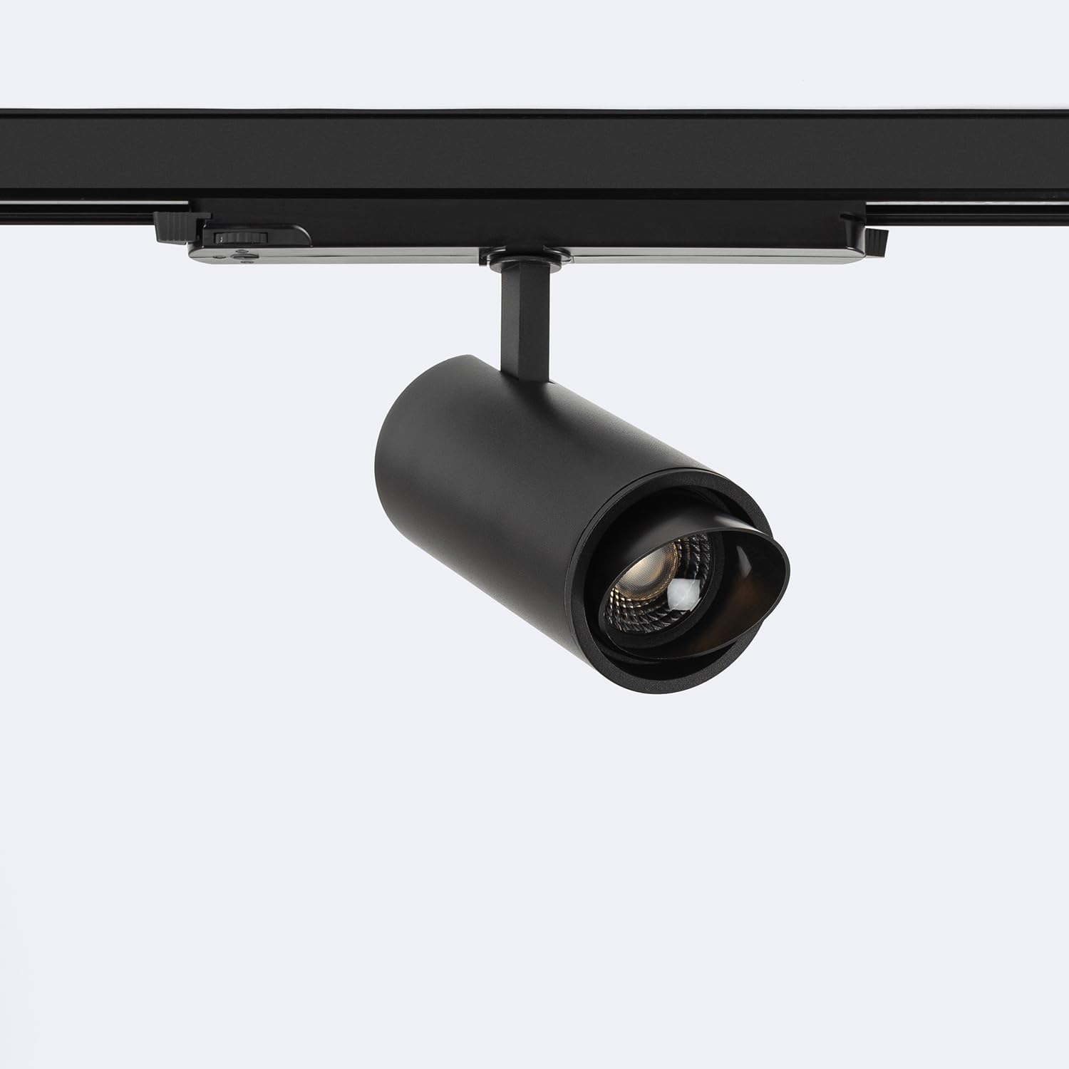 LEDKIA Foco Carril LED Trifásico 30W Fasano Cilindro Bisel CCT Seleccionabl