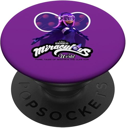 Miniatura 1 de Miraculous Ladybug Tales of Shadybug and Claw Noir Hesperia PopSockets Standard PopGrip