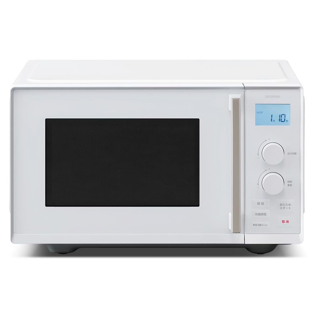 アイリスオーヤマ 電子レンジ 22L 時短機能 フラットテーブル 全国対応 50Hz/60Hz 時短ブースト 冷食ブースト タイパレンジ 22L IMB-FD2204-W ホワイト、Amazonで14,955円・31.4%OFF