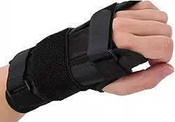Tubarão Stores Tala para Punho Mão Munhequeira Órtese Proteção de Pulso Tendinite Ortopédico Alívio Dor Protetor Lesões.