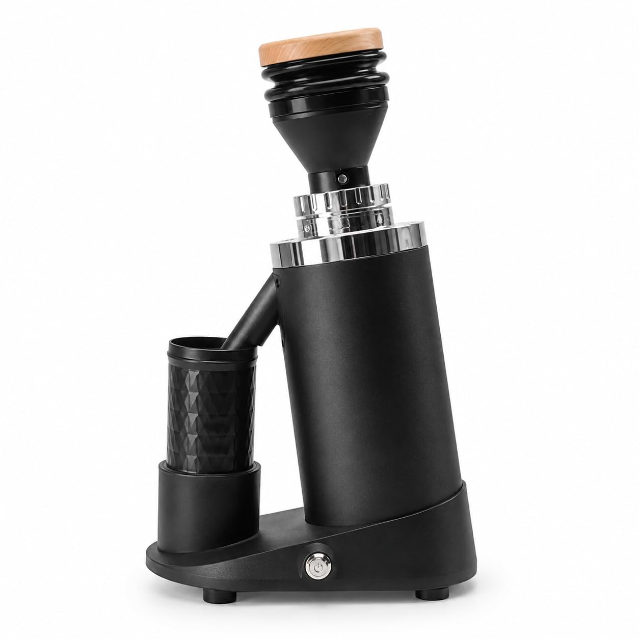 Płaski młynek do kawy 64 mm, 250 W z bezstopniową regulacją, zawiera 2 zestawy zadziorów dla optymalnego zaparzania, idealny dla domowych baristów i entuzjastów kawy
