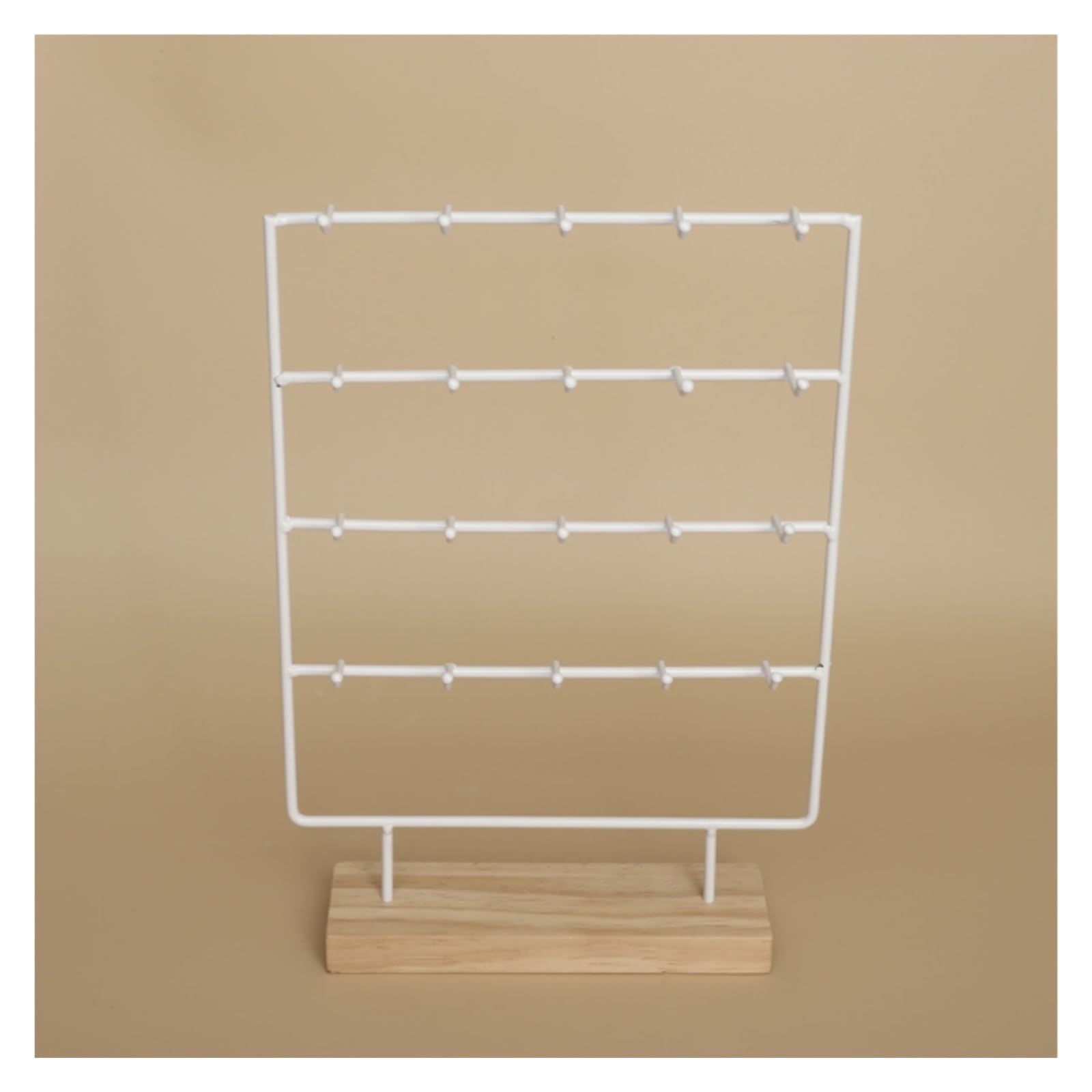 AZHKJKZH Jewelry Display Stand Jewelry Display Stand, Storage Rack, Earring Storage(White,34cm)