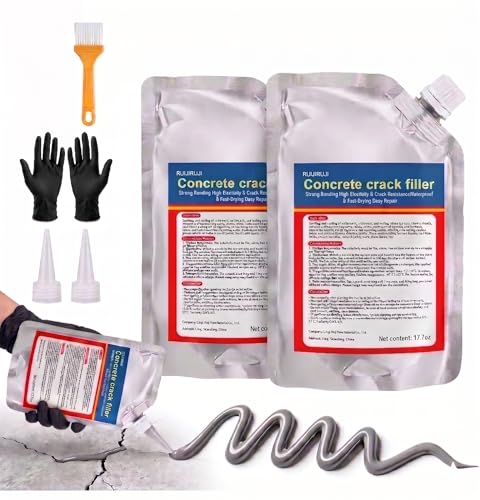 RUIJIRUJI Concrete Crack Filler 2 Pack