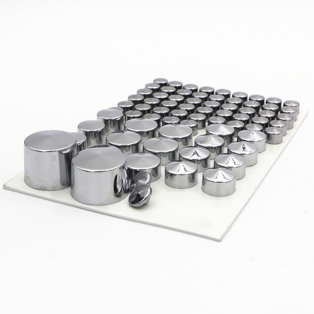 81Pcs Bullone Tappi Topper Copertura per Harley Softail Twin Cam 2007-Up