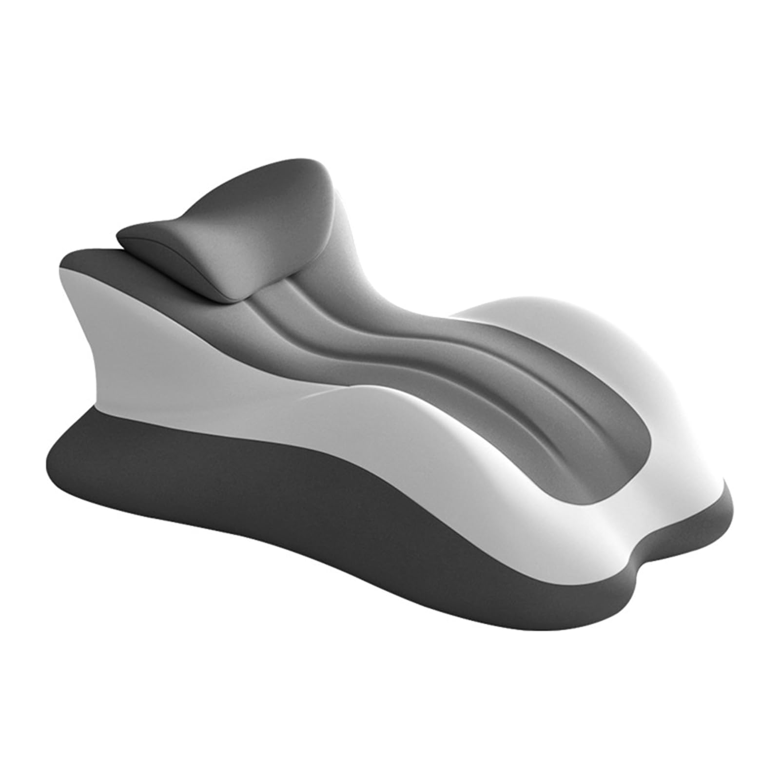 APGLSXY Ergonomic Pillow Memory Foam Back Relief Removable Cover Modifiable Declivity Assist Pillow