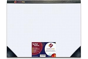 Top Desk Oversized Graph Paper (22"x17"): For Architectural Drafting and Engineering Plans