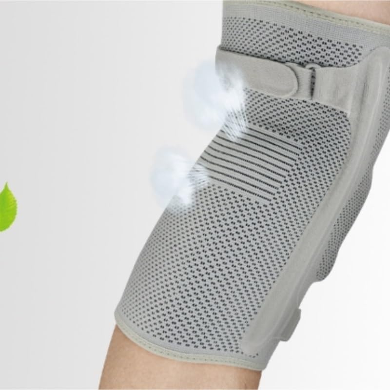 Exercise, protection Sports Knee Pads Professional Running Men's Sleeves Cycling Knee Pads Meniscus Knee for Fitness, cycling, running, playing football(Gray,XX-Large)