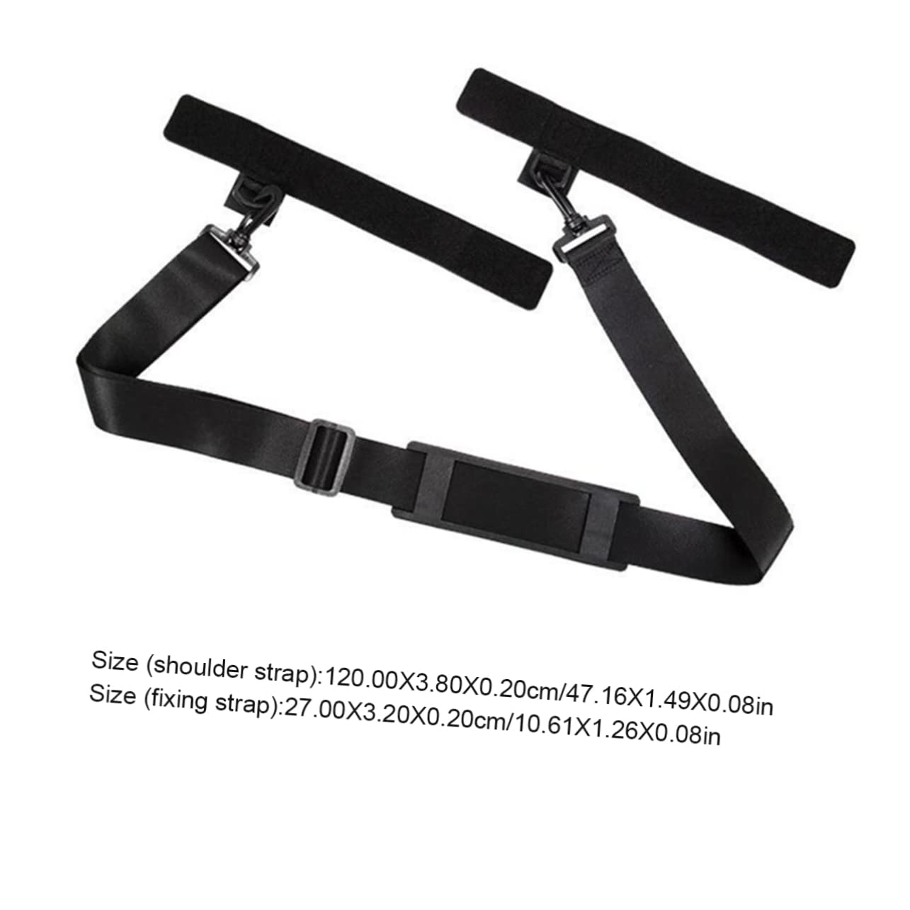 MUSISALY Fishing Tackle Carrier Rod Carrier Straps Comfortable Shoulder Belt for