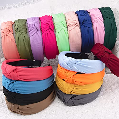 Siquk SC-22-128 Top Knot Headbands For Women thumb #4