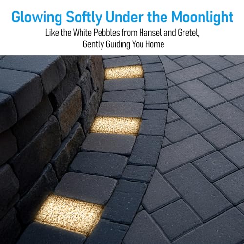 Image of LEONLITE 4-Pack Paver Light 4x8 Inch 5CCT Brick Lighting for Pavers