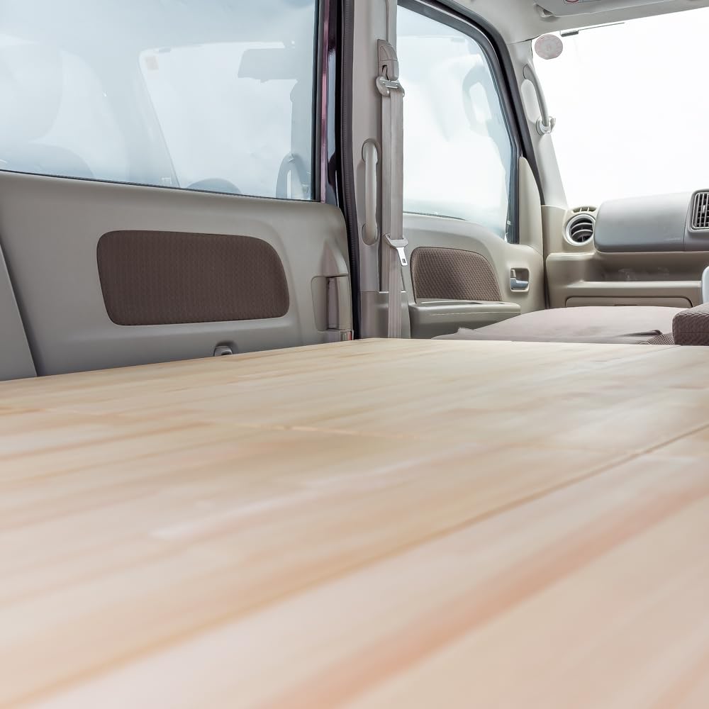 Amazon.co.jp: TABIKI 車中泊ベッドキット ワックス塗装, エブリィ
