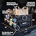 KEEPER Standard Trunk Organizer, 48L, Multi-Compartment Collapsible Car Organizers and Storage, Non-Slip Bottom, Suitable for SUV, Minivan, and Cars