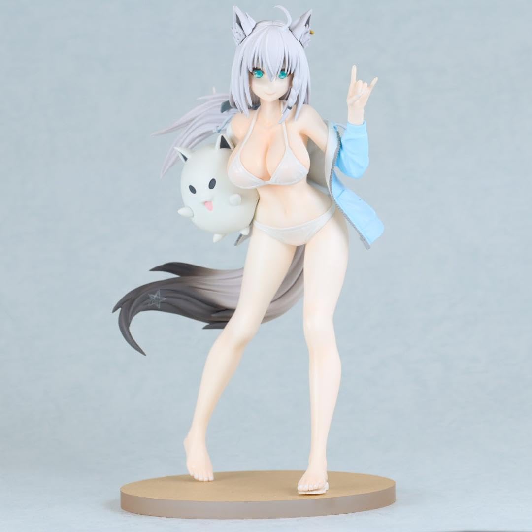 白上フブキ黒上フブキガレージキットフィギュアホロライブすこん部