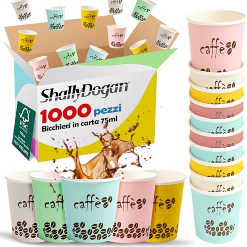 Perfetti per bar, uffici ed eventi, valorizzano ogni servizio con un design elegante e riconoscibile. Resistenti al calore, mantengono il caffè caldo senza deformazioni.