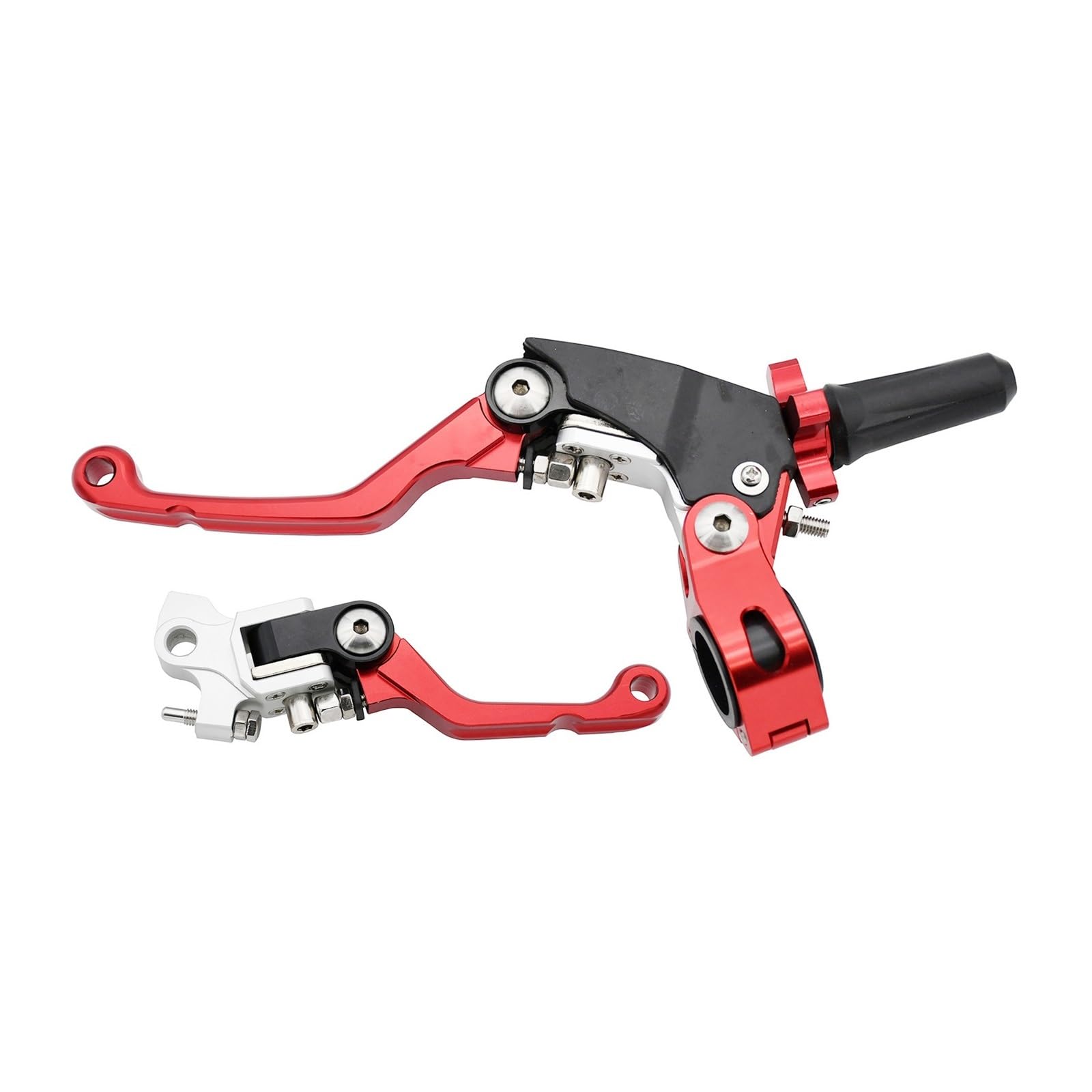 Nhgfdfs Kl Red 2 Set Motorcycle Clutch Brake Lever Universal 22Mm Clutch Levers Brake Cnc Hydraulic Master Cylinder Handle For Ho&Nda
