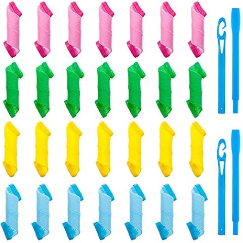 WILLBOND 28-Piece Heatless Curlers Set Cover