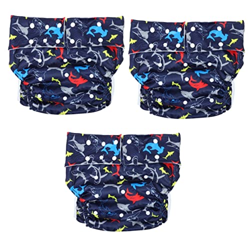 DOITOOL 3 Piezas Y Adultos Pantalones Ancianos Transpirables Ancianos Para A Especial O Cubierta Absorbente Bolsillo Hombre Bragas Insertos Protección Cómoda Ropa Interior