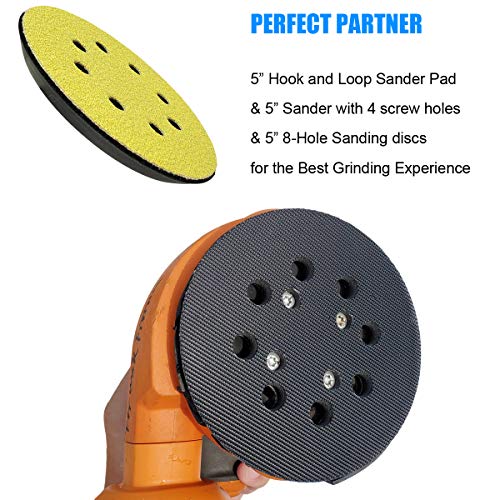 5" Hook and Loop Sander Pad for Ridgid R2600, R2601 Random Orbit Sanders Replacement for Pad