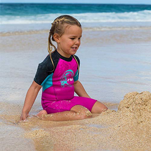 O'Neill Wetsuits Kinder Toddler Reactor Spring Neoprenanzug, Berry/Ltaqua/Graph, 3 Jahre