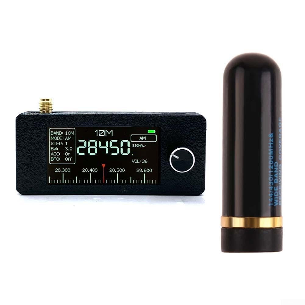 SI4732 Mini Radio Receiver 0.5-108MHz Pocket Size Full-Band Broadcasting LSB USB AM FM Mode 1.9