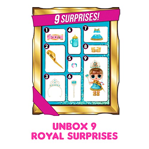 L.O.L. Surprise! OMG Queens - Surtido Aleatorio - Muñeca Real con 9 sorpresas por Descubrir - Incluye Ropa, Accesorios, Pelo Que Cambia de Color y más - para coleccionar - Edad: 4+ años