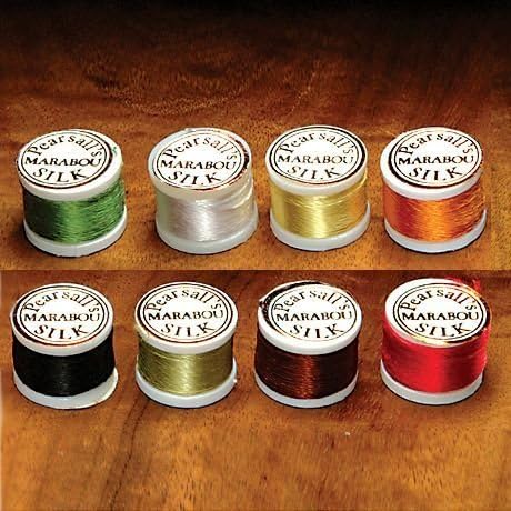 Marabou Silk Floss - hot orange