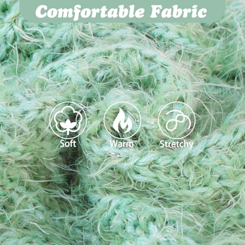 Image of Turtleneck Small Dog Sweaters - Classic Cable Knitwear Winter Coat for Small Medium Dogs Male Female Puppy Dog Cold Weather Clothes Girls Boys, Green, M