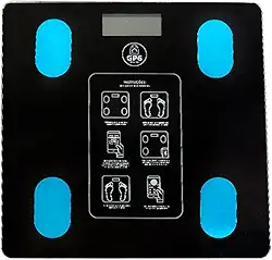 Balança Digital Corporal com Bioimpedância, Bluetooth, Aplicativo Exclusivo, Alta Precisão, 7 Perfis de Usuário, Peso para Bebês, até 180kg, Vidro Temperado – Tecnologia e Saúde em Casa.