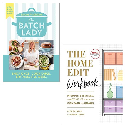 The Batch Lady [Hardcover], The Home Edit Workbook [Spiralbound] 2