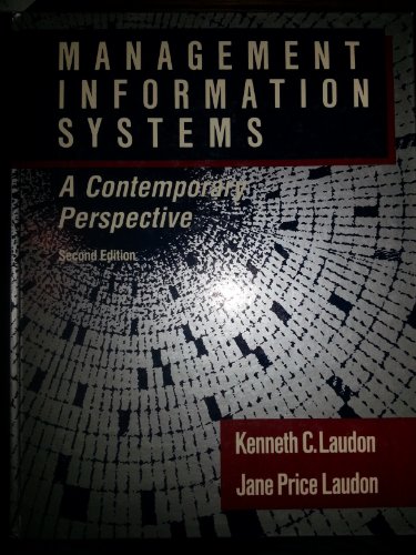 Management Information Systems: A Contemporary ... 0023681012 Book Cover