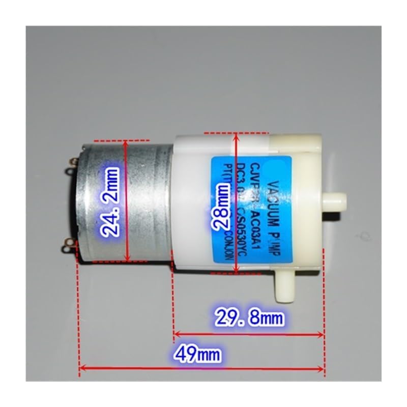KOKYLEZN CJVP28-AC03A1 320 Vacuum Pump DC 3V 3.7V 5V Small 28mm Air Pump Negative Pressure Suction Breast Pump -65kPa