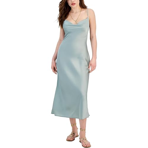 GUESS Women's Akilina Dress - Medium - Dusty Fern