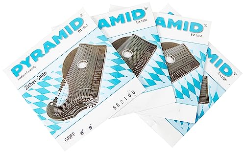Pyramid Zither-Saiten Griffsaiten für elektrische Tonabnahme Satz kompl. 588.100