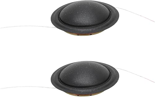 Miniatura 9 de Kafuty-1 2 piezas de diafragma de repuesto de tweeter, bobina de voz de altavoz, accesorio de tweeter de cúpula de seda de tono alto para reemplazo