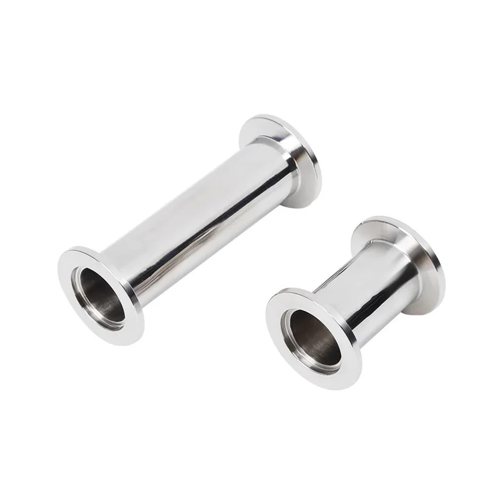 Revive Furniture Brida de acero inoxidable for tubería recta de vacío KF16, KF25, KF40 y KF50, accesorio de conexión rápida, accesorios for tubería recta de 40 a 200 mm de longitud(KF40,150MM)