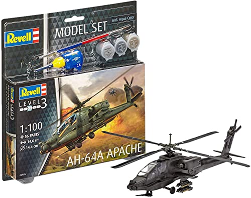 Revell GmbH 64985 ah-64 a Apache Model Set