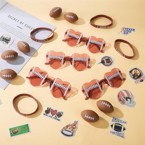 Guiqulai 86Pcs American Football Party Favors Set Football Party Supplies — view 5