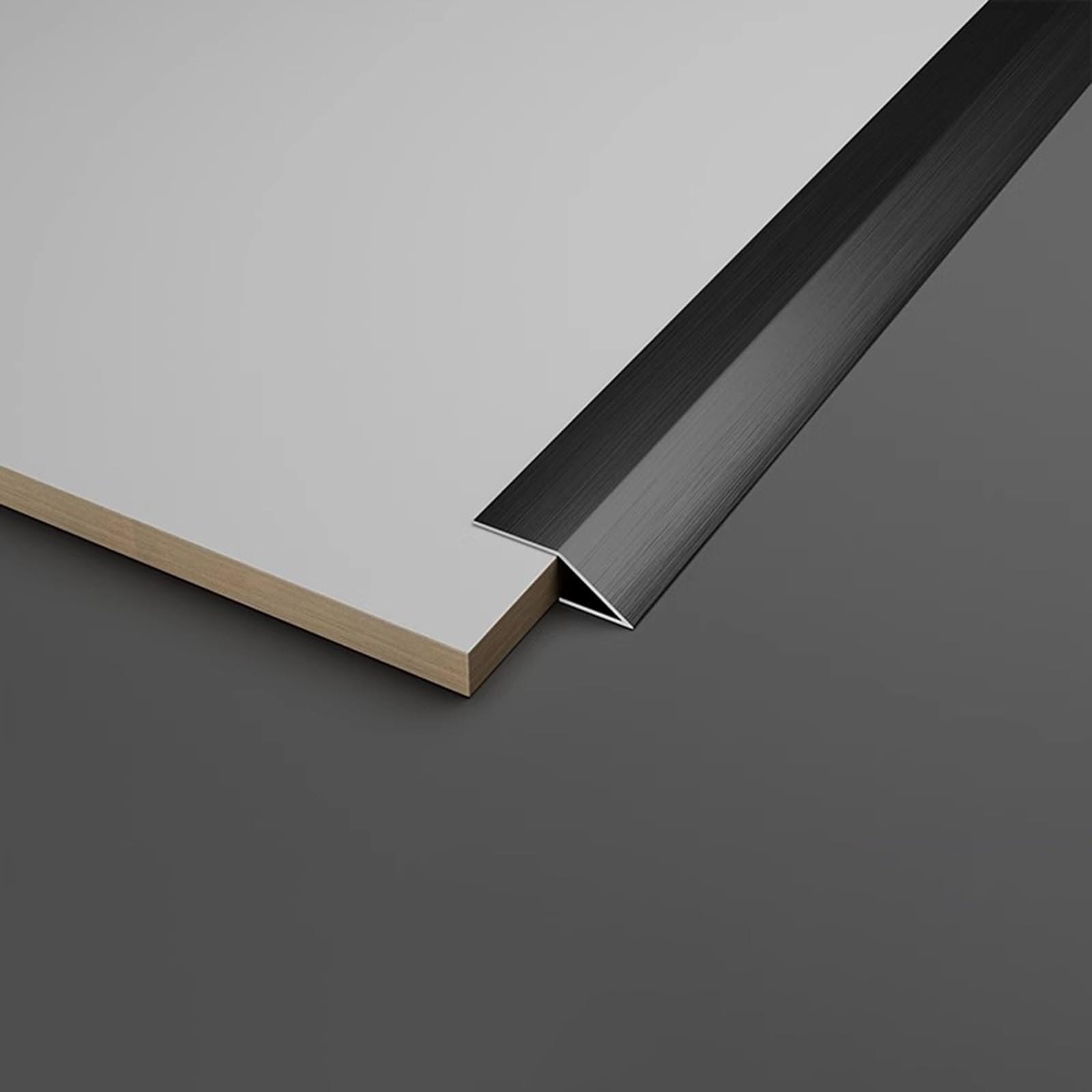 Profilo Di Transizione Per Pavimento - Acciaio Inox, Argento, 100cm, Per Soglie E Differenze Altezza - Foto 4