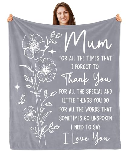 Taretco Mothers Day Blanket Gifts for Mum