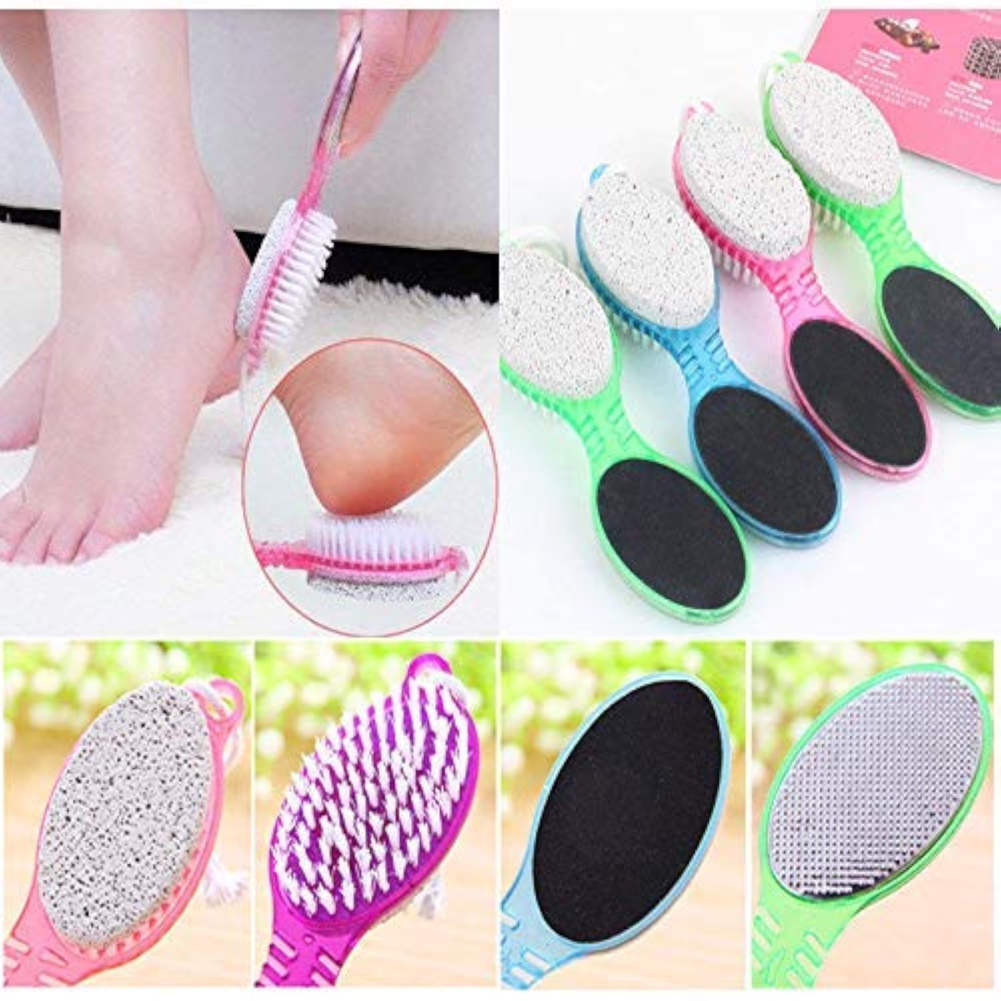 LGS Foot Scrubber for Dead Skin, Pack of 5