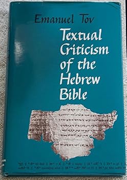 Hardcover Textual Criticism Hebrew Bible Book