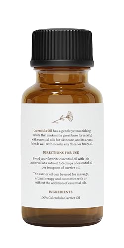 Miniatura 7 de Aceite de caléndula  Aceite portador de primera calidad  Nutritivo para la piel, la cara, el cuerpo, la revitalización del cabello  Hidratante,