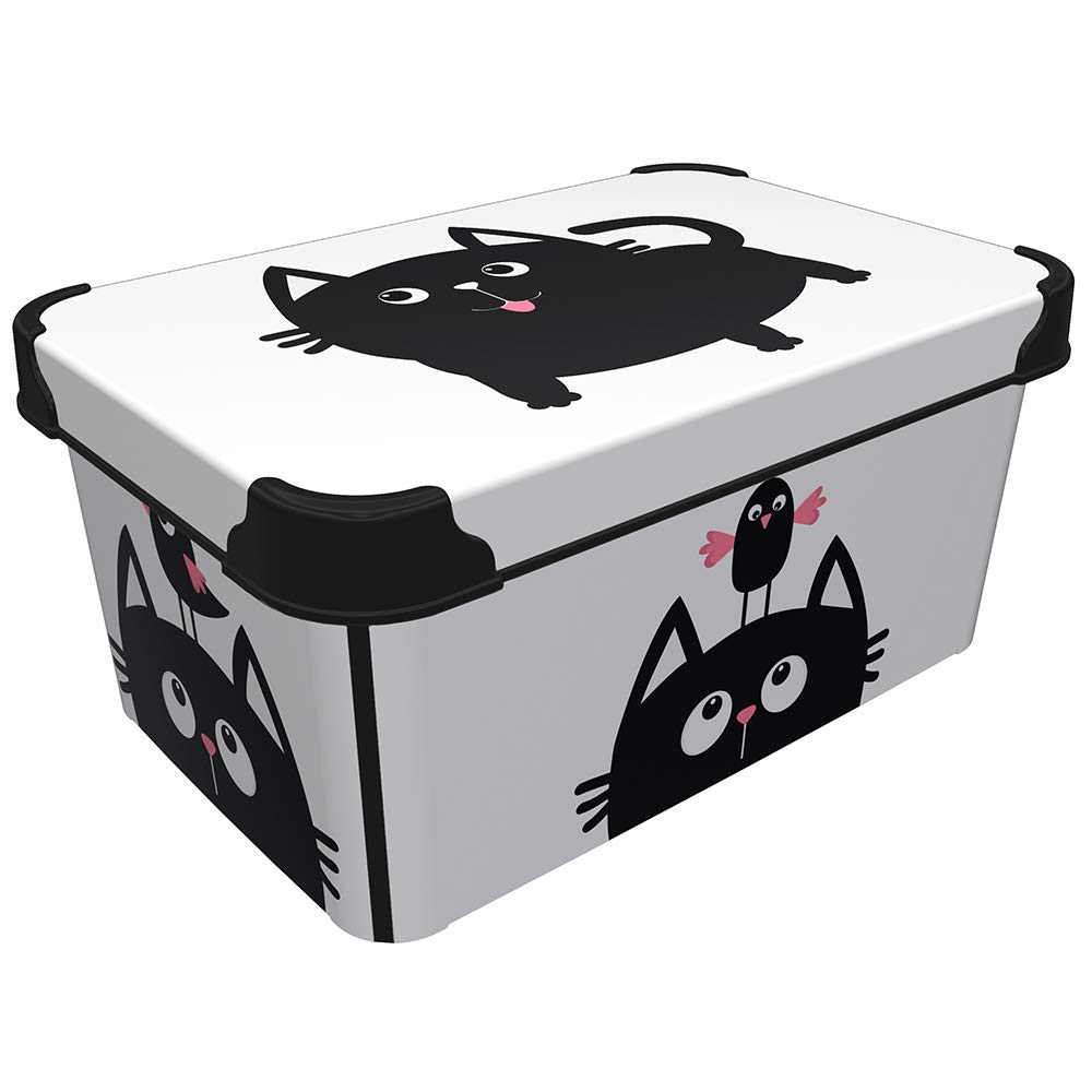 Qutu Stylebox Meow Storage Box - 19x11.5x33.5cm - SBM-M