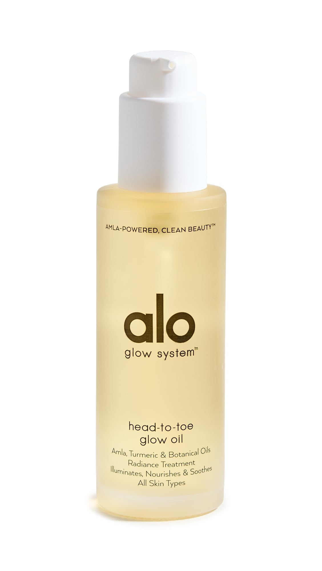 Head-to-Toe Glow Oil | Glow-Boosting Natural Dry Body Oil | Jojoba, Amla, Aloe & Vitamin E | Hydrates & Nourishes Skin | Citrus Scent | 3.2 Oz