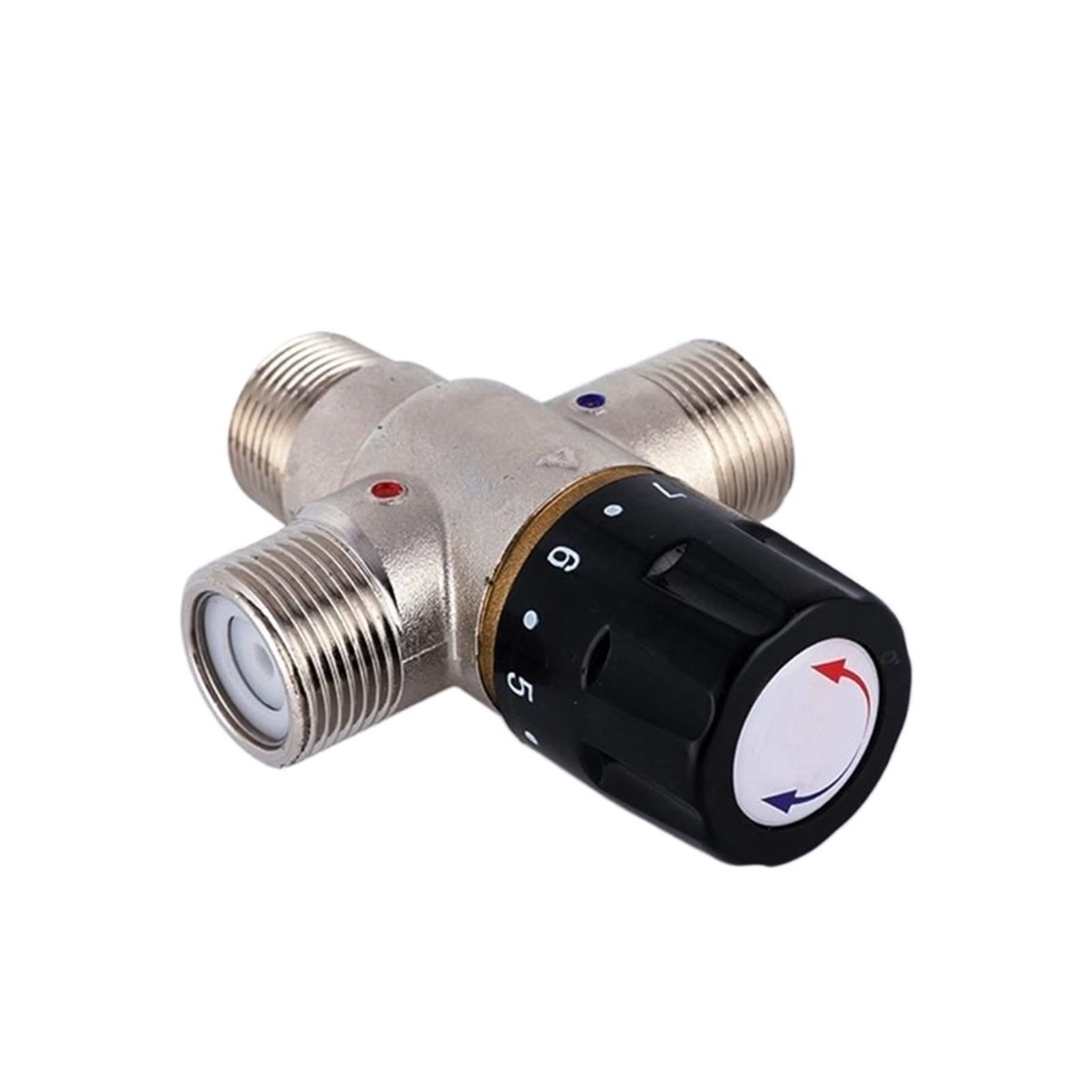 Youngran 3/4 de Pulgada DN20 Válvula de Mezcla termostática del Calentador Solar Tmv Termostato de válvula de tubería 63HF Leisurely